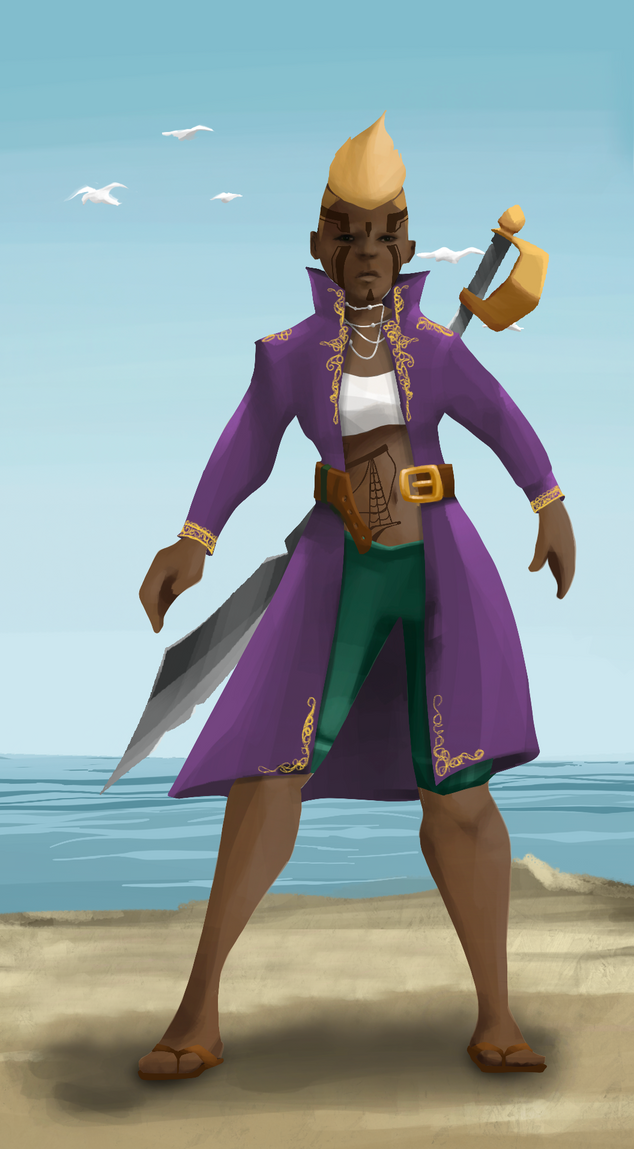 AlgoSeas Pirate #32399 NFT on Algorand