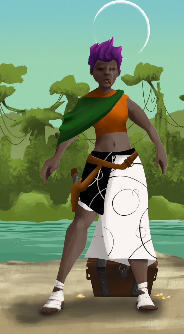 AlgoSeas Pirate #32406 NFT on Algorand