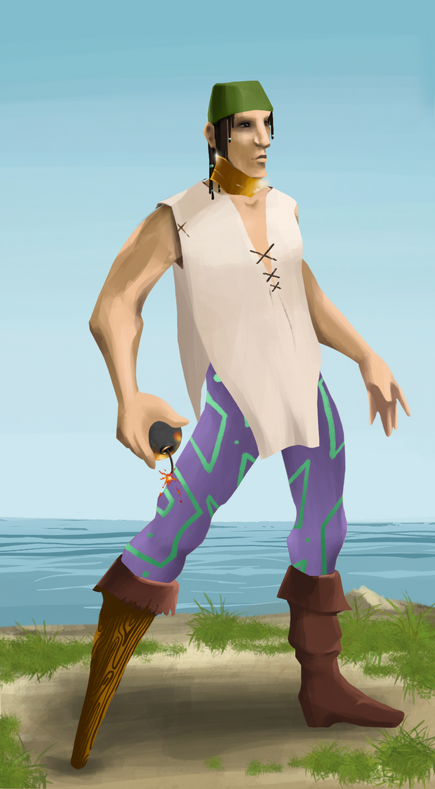 AlgoSeas Pirate #32412 NFT on Algorand