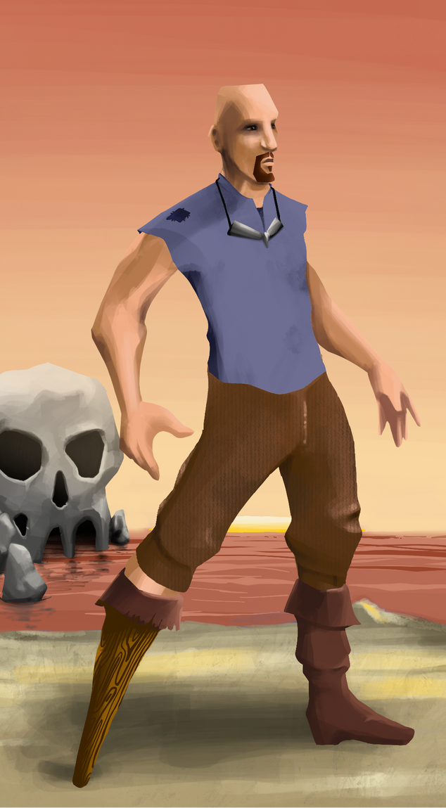 AlgoSeas Pirate #32445 NFT on Algorand