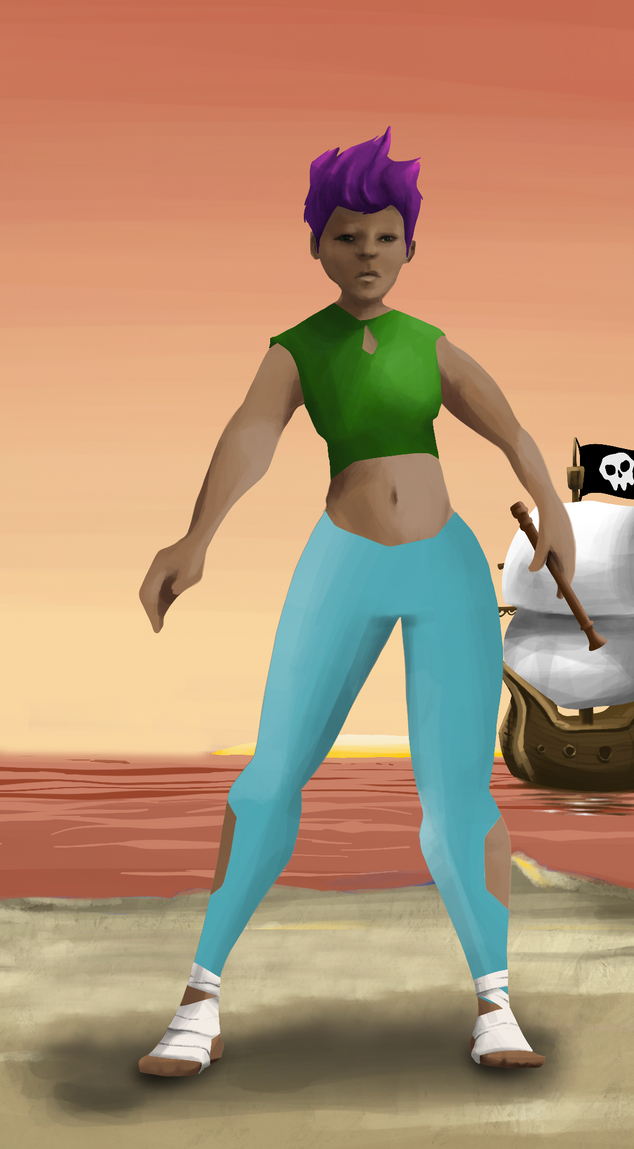 AlgoSeas Pirate #32462 NFT on Algorand