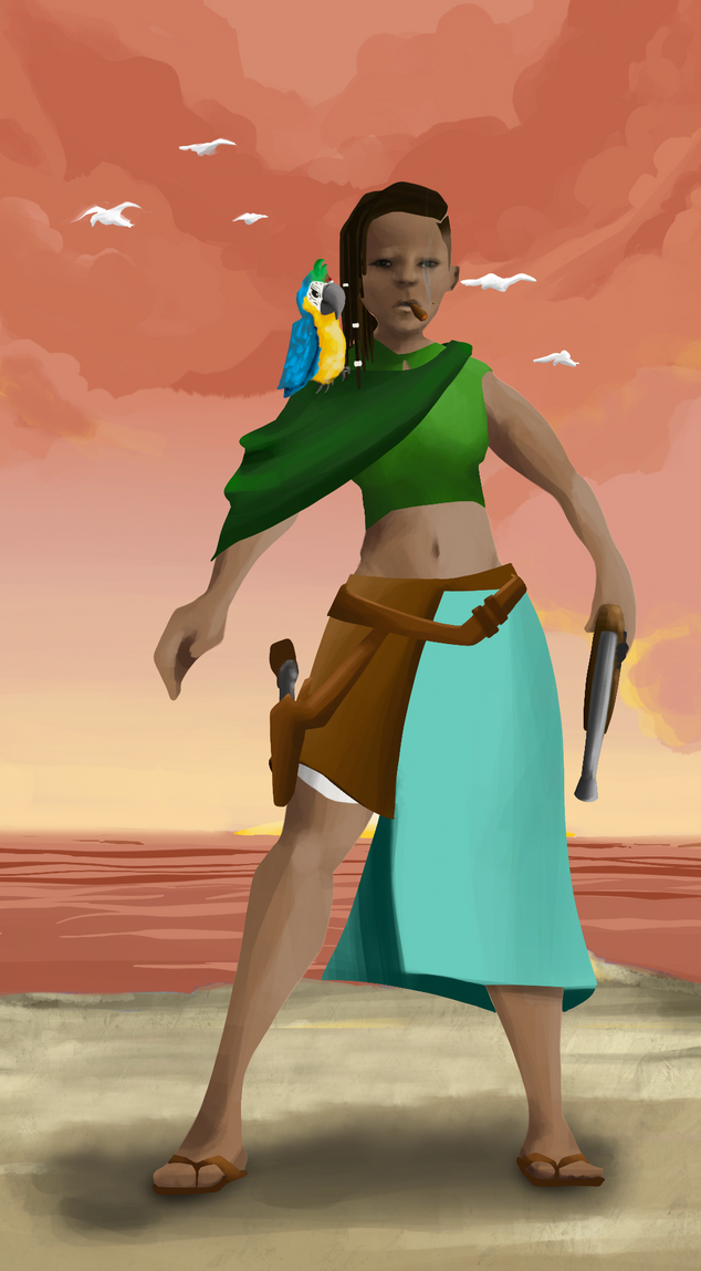 AlgoSeas Pirate #32468 NFT on Algorand