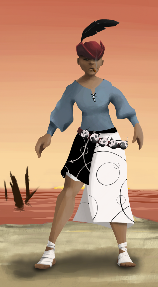 AlgoSeas Pirate #32474 NFT on Algorand