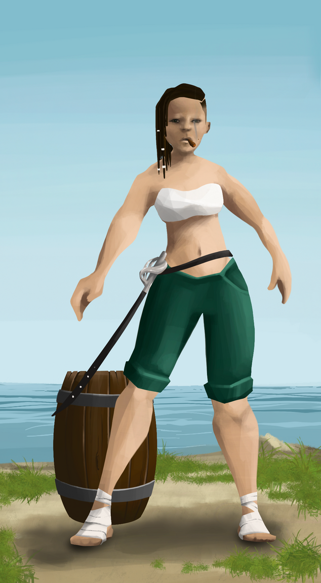 AlgoSeas Pirate #32484 NFT on Algorand