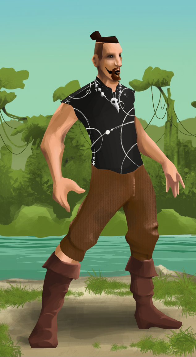 AlgoSeas Pirate #32494 NFT on Algorand