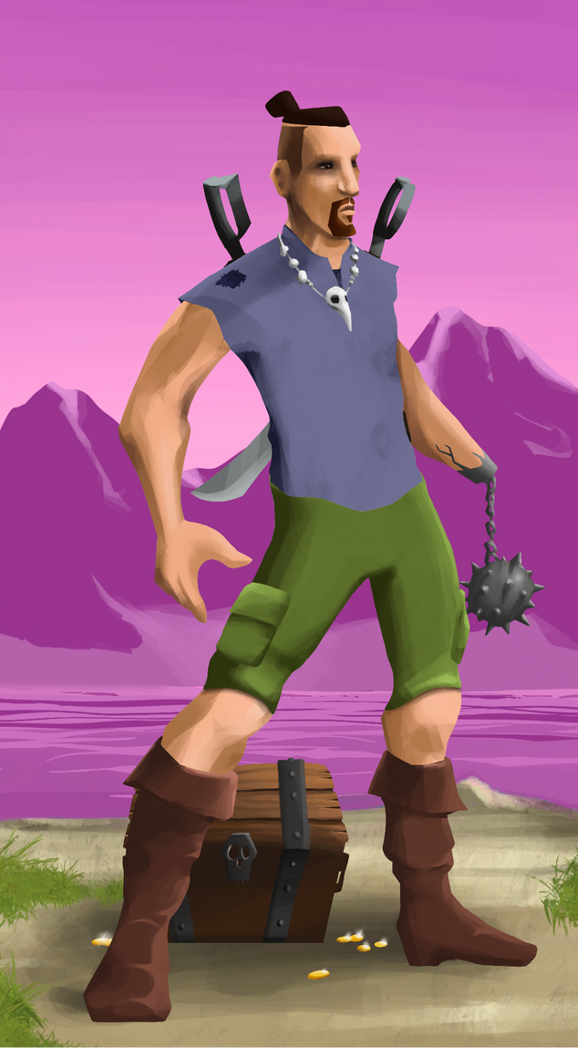 AlgoSeas Pirate #32501 NFT on Algorand