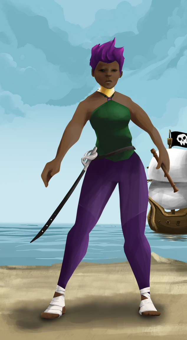 AlgoSeas Pirate #32505 NFT on Algorand