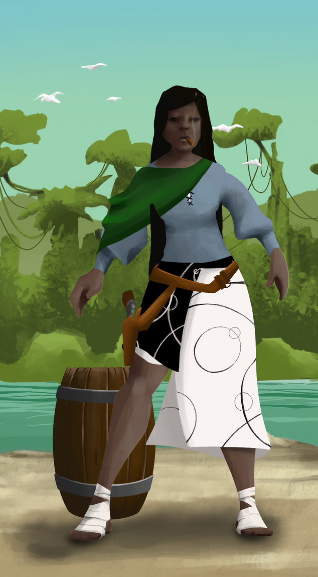 AlgoSeas Pirate #32517 NFT on Algorand