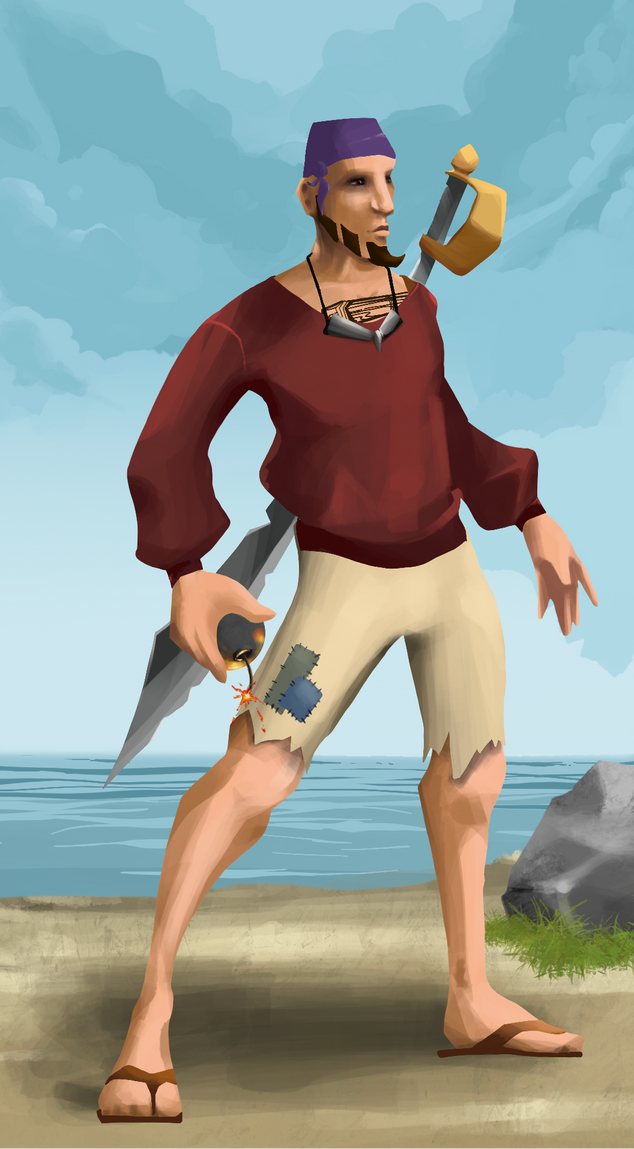 AlgoSeas Pirate #32525 NFT on Algorand