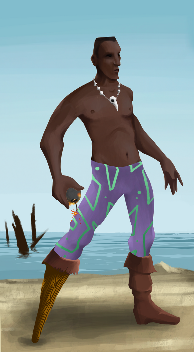 AlgoSeas Pirate #32530 NFT on Algorand