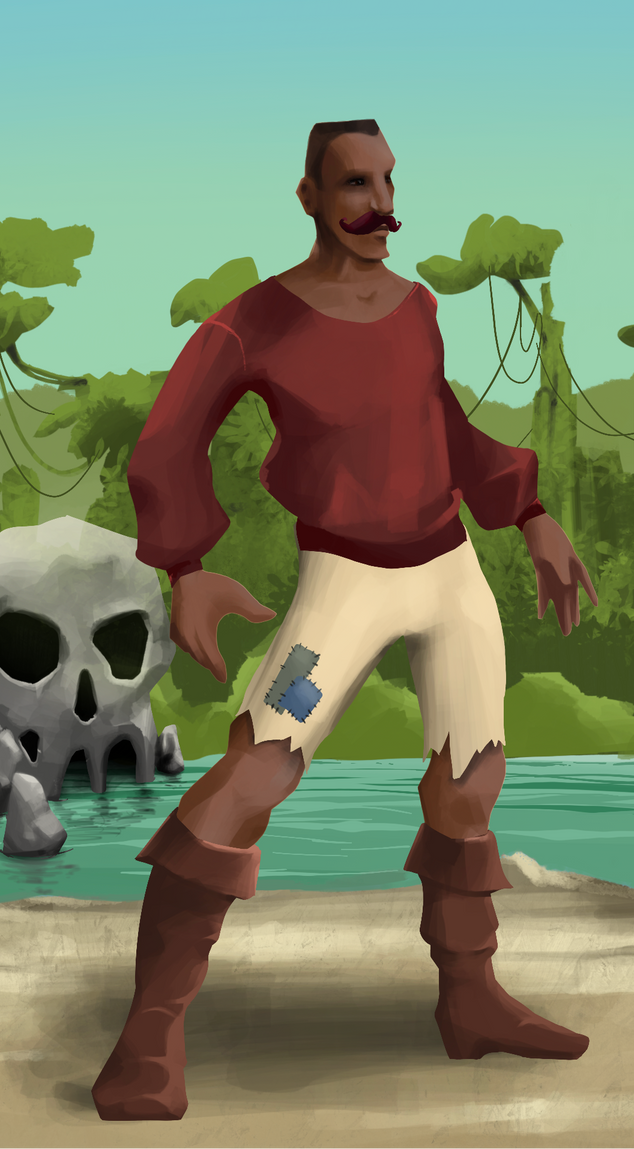 AlgoSeas Pirate #32532 NFT on Algorand