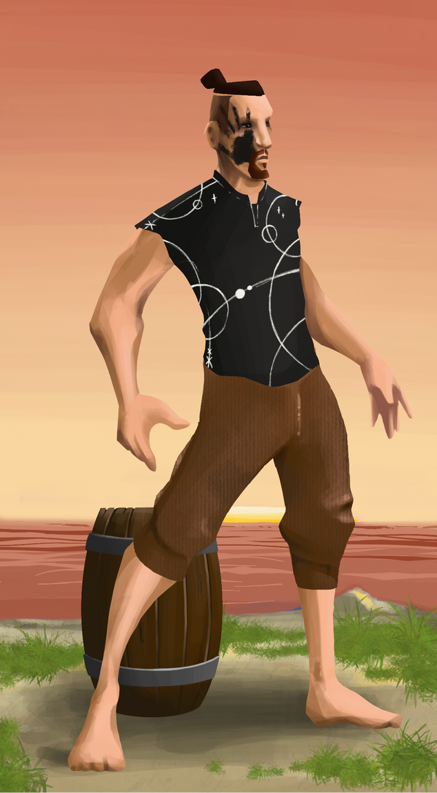 AlgoSeas Pirate #32556 NFT on Algorand