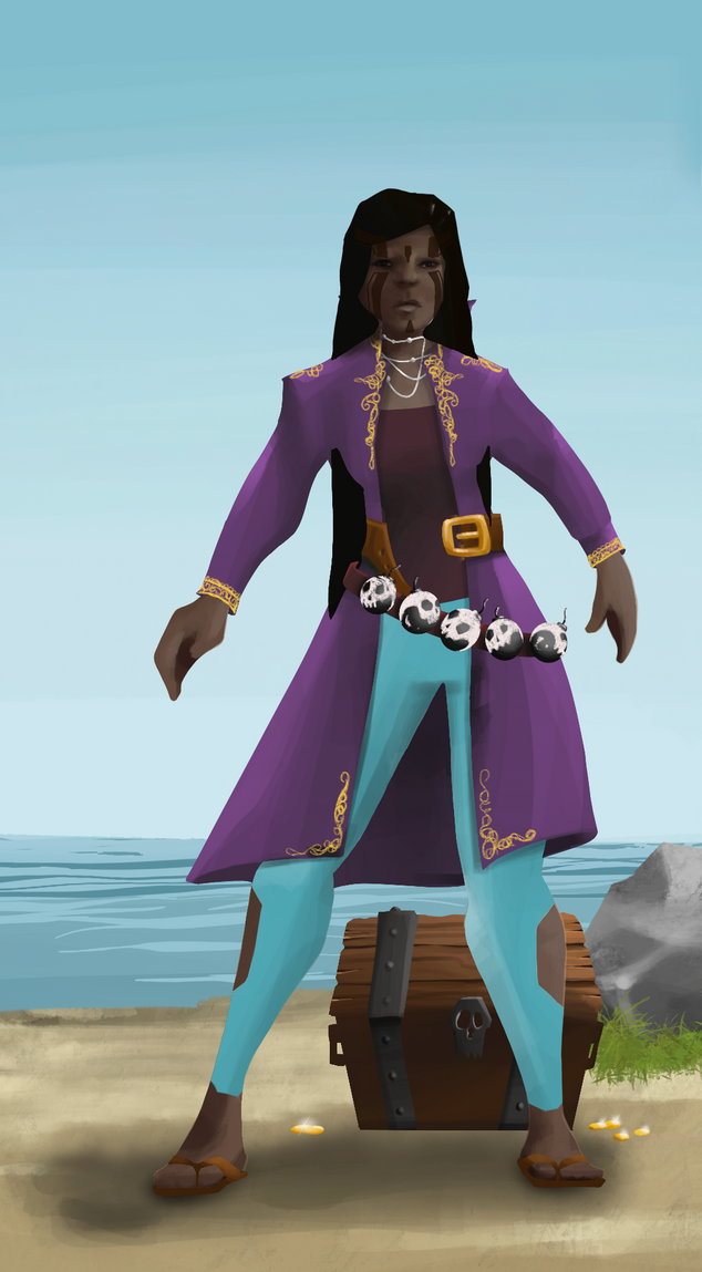 AlgoSeas Pirate #32562 NFT on Algorand