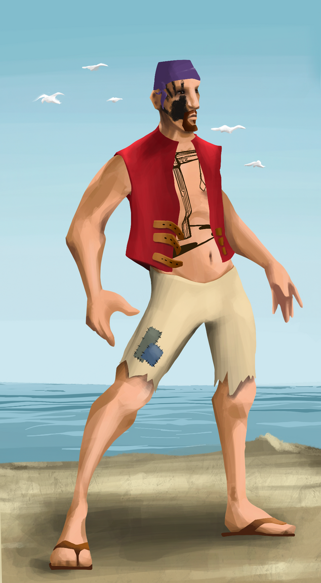 AlgoSeas Pirate #32573 NFT on Algorand