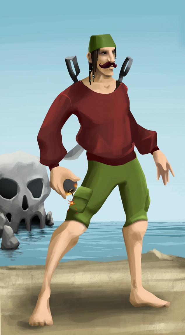 AlgoSeas Pirate #32575 NFT on Algorand