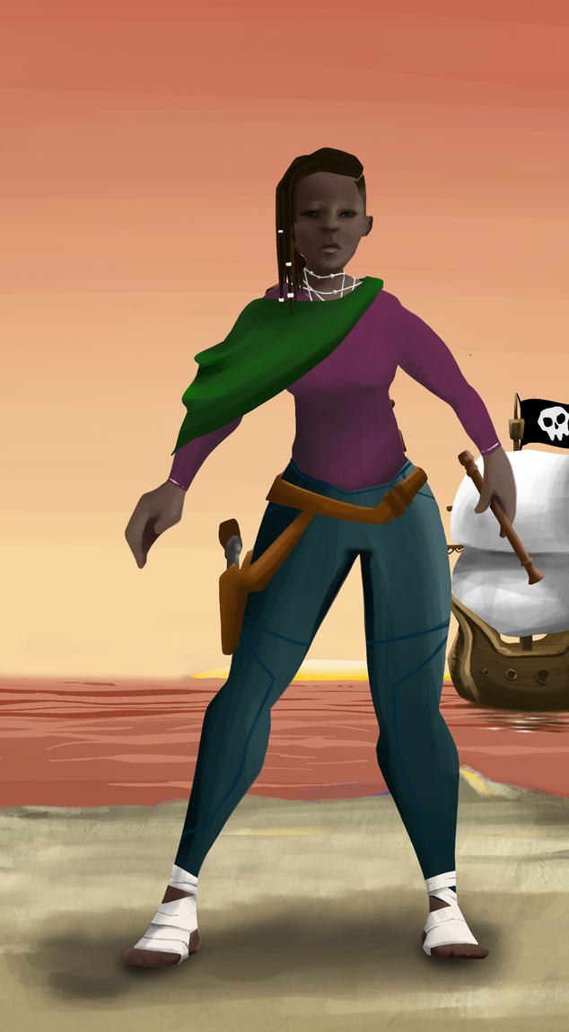 AlgoSeas Pirate #32580 NFT on Algorand