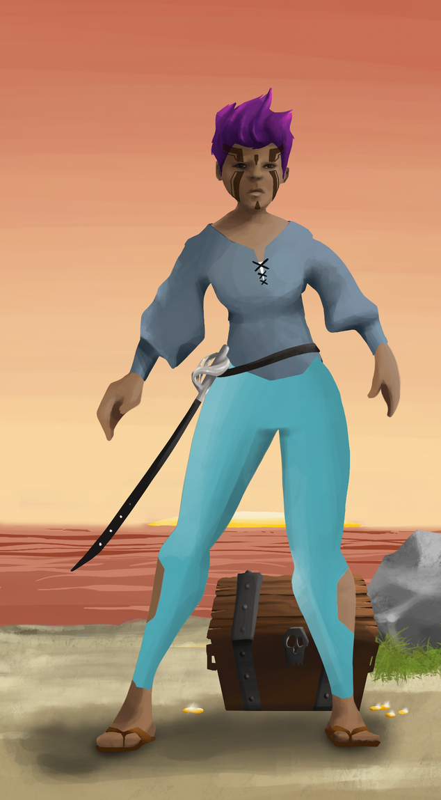 AlgoSeas Pirate #32583 NFT on Algorand