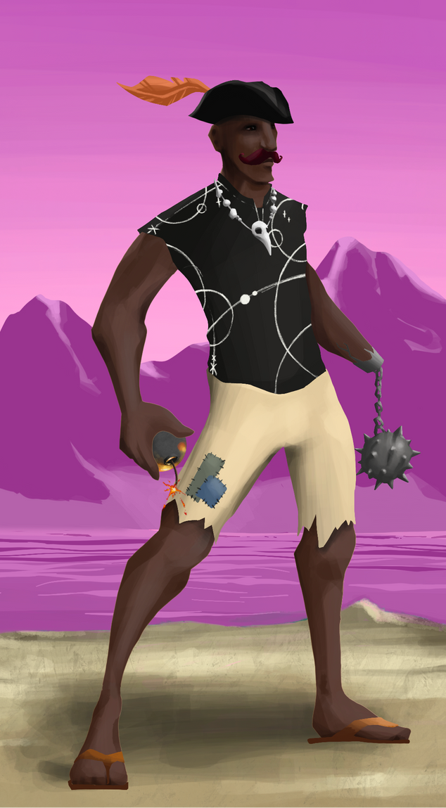 AlgoSeas Pirate #32590 NFT on Algorand