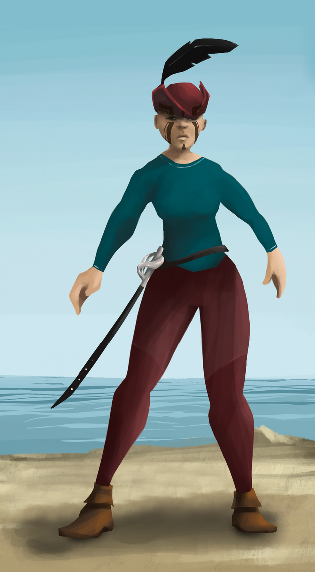 AlgoSeas Pirate #32593 NFT on Algorand