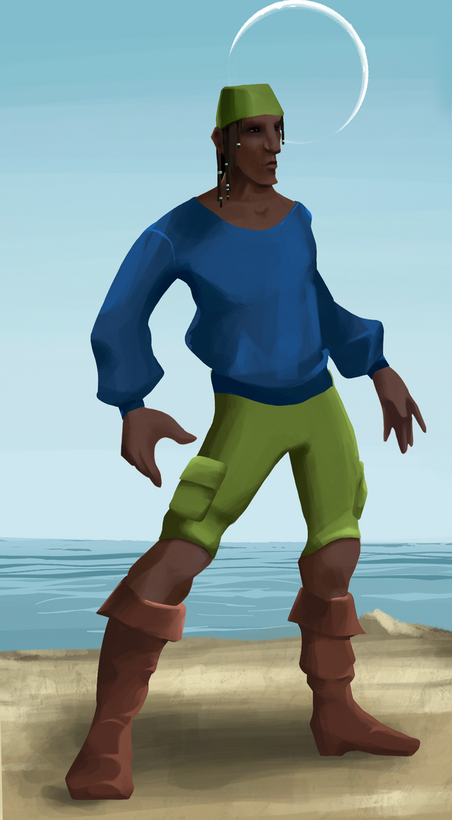 AlgoSeas Pirate #32606 NFT on Algorand