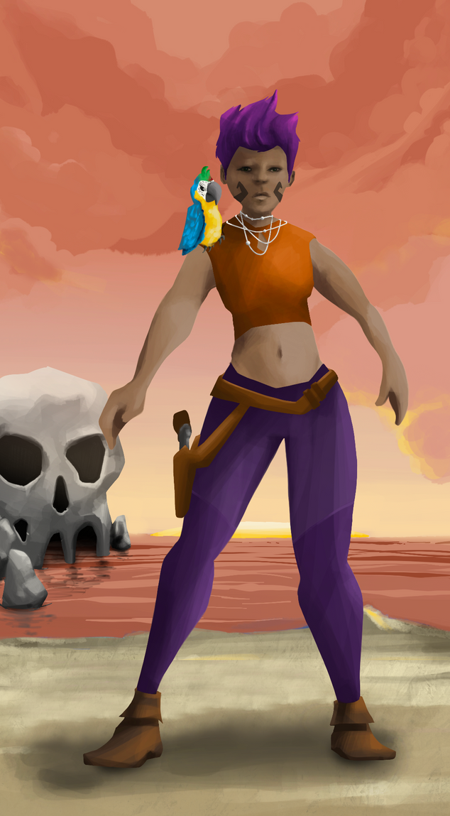 AlgoSeas Pirate #32609 NFT on Algorand