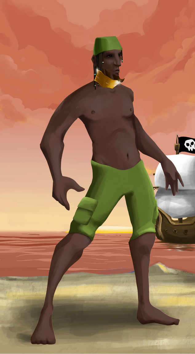 AlgoSeas Pirate #32619 NFT on Algorand