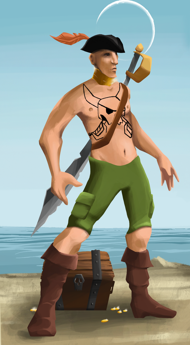 AlgoSeas Pirate #32620 NFT on Algorand