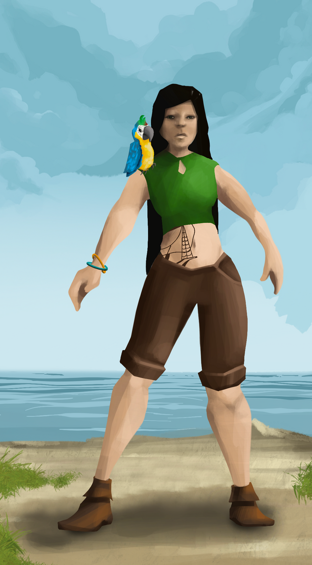 AlgoSeas Pirate #32621 NFT on Algorand