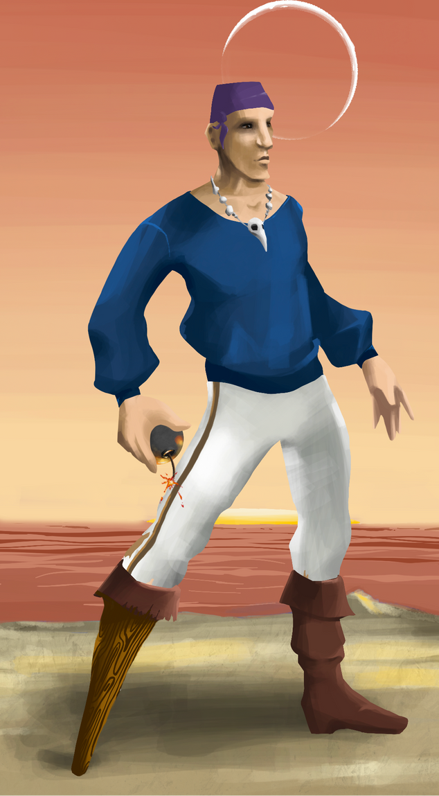 AlgoSeas Pirate #3263 NFT on Algorand