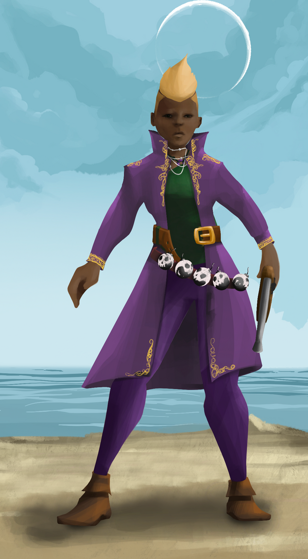 AlgoSeas Pirate #32630 NFT on Algorand