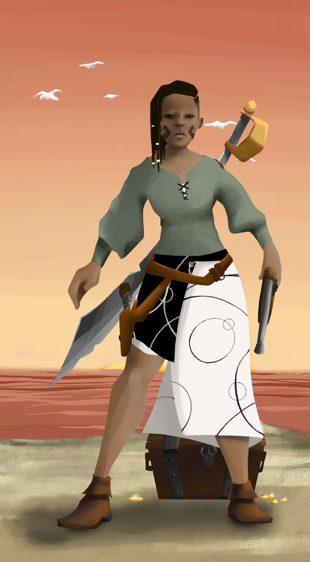 AlgoSeas Pirate #32637 NFT on Algorand