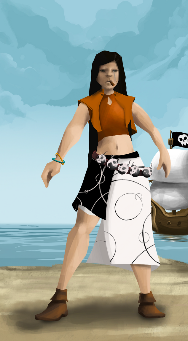 AlgoSeas Pirate #32644 NFT on Algorand