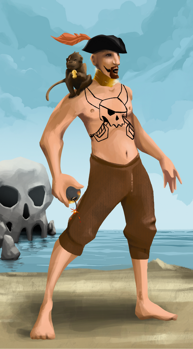 AlgoSeas Pirate #32649 NFT on Algorand