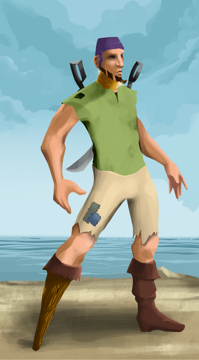 AlgoSeas Pirate #32662 NFT on Algorand