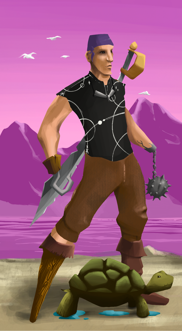 AlgoSeas Pirate #32664 NFT on Algorand