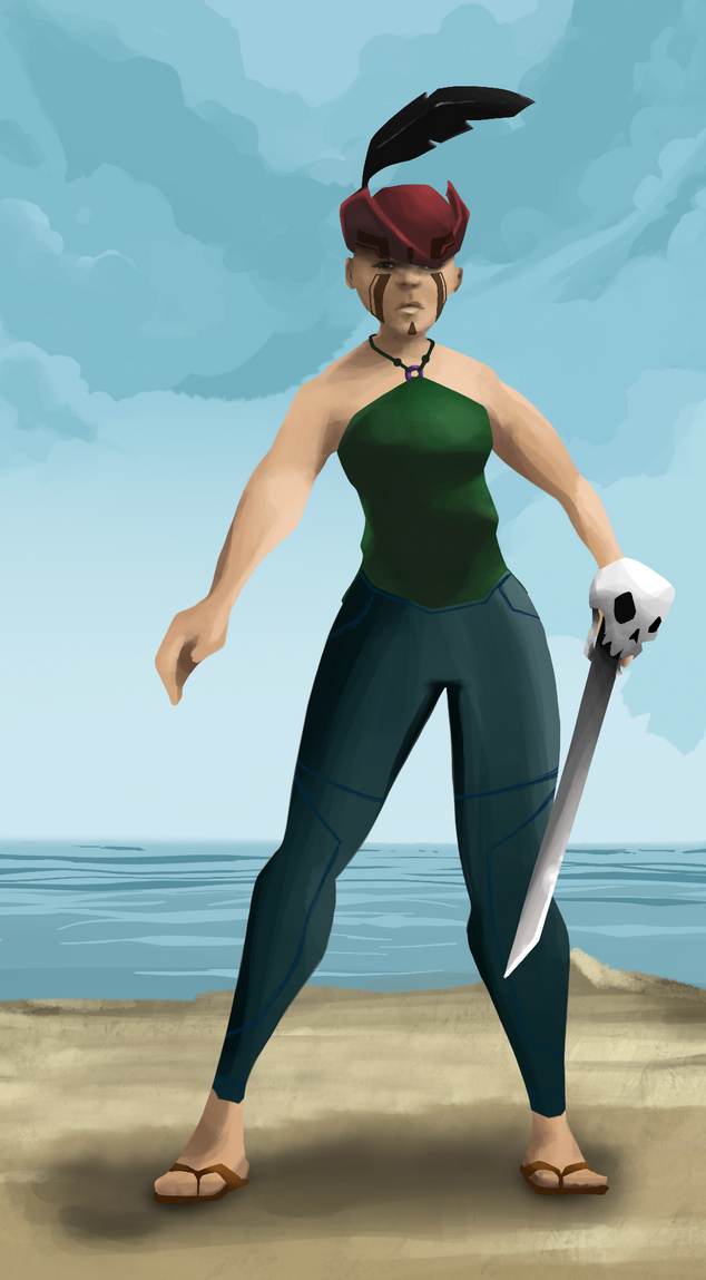 AlgoSeas Pirate #32665 NFT on Algorand