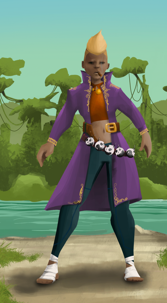 AlgoSeas Pirate #32668 NFT on Algorand