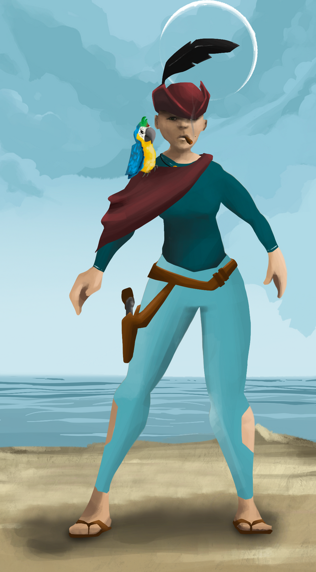 AlgoSeas Pirate #32670 NFT on Algorand