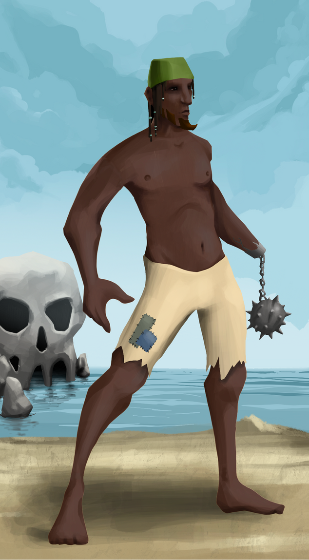 AlgoSeas Pirate #32675 NFT on Algorand