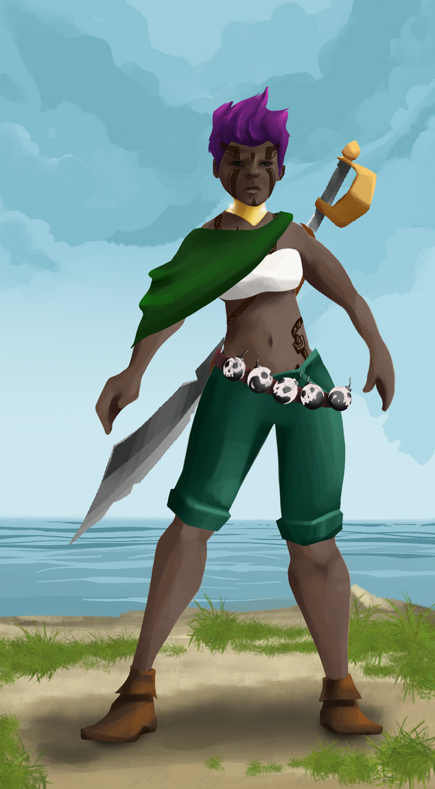 AlgoSeas Pirate #32676 NFT on Algorand