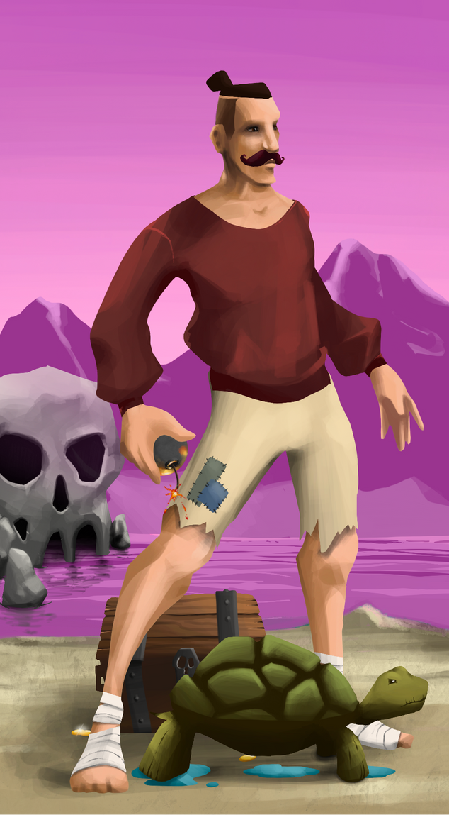 AlgoSeas Pirate #32681 NFT on Algorand