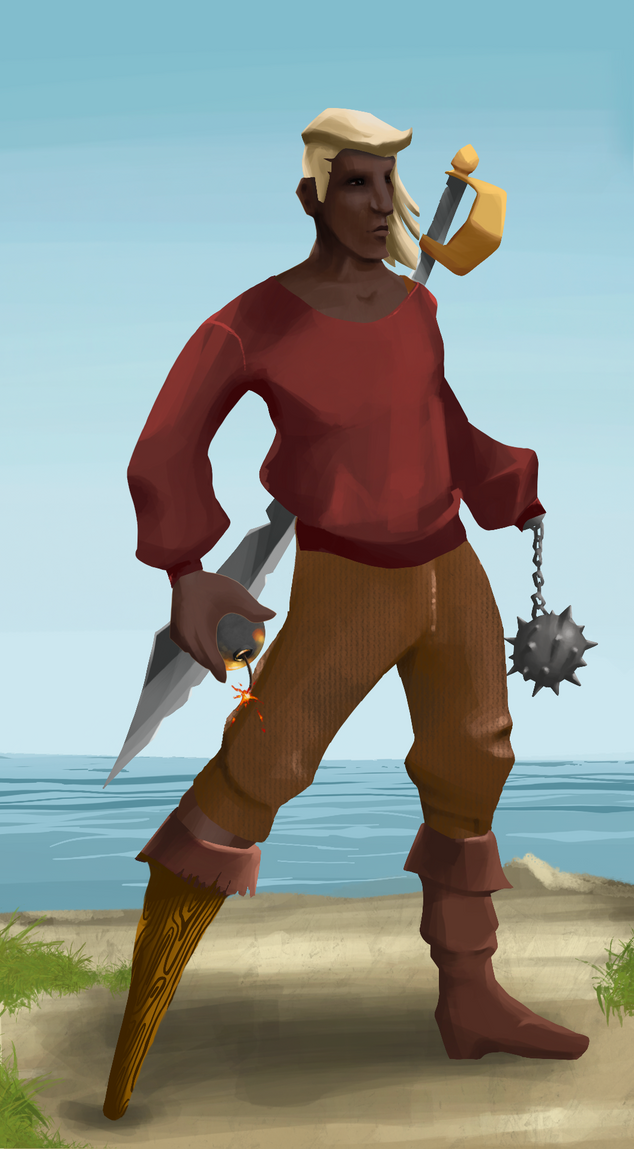 AlgoSeas Pirate #32684 NFT on Algorand