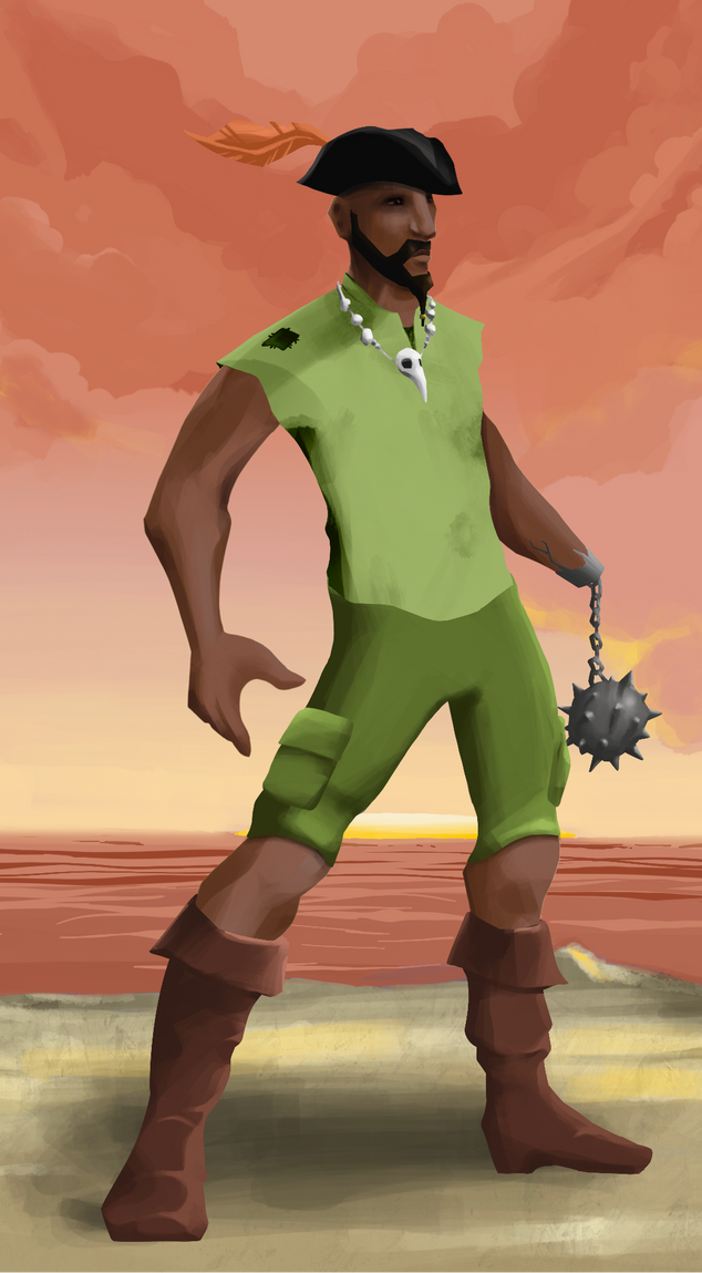 AlgoSeas Pirate #32687 NFT on Algorand