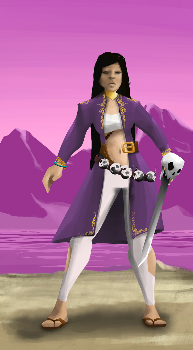 AlgoSeas Pirate #32690 NFT on Algorand