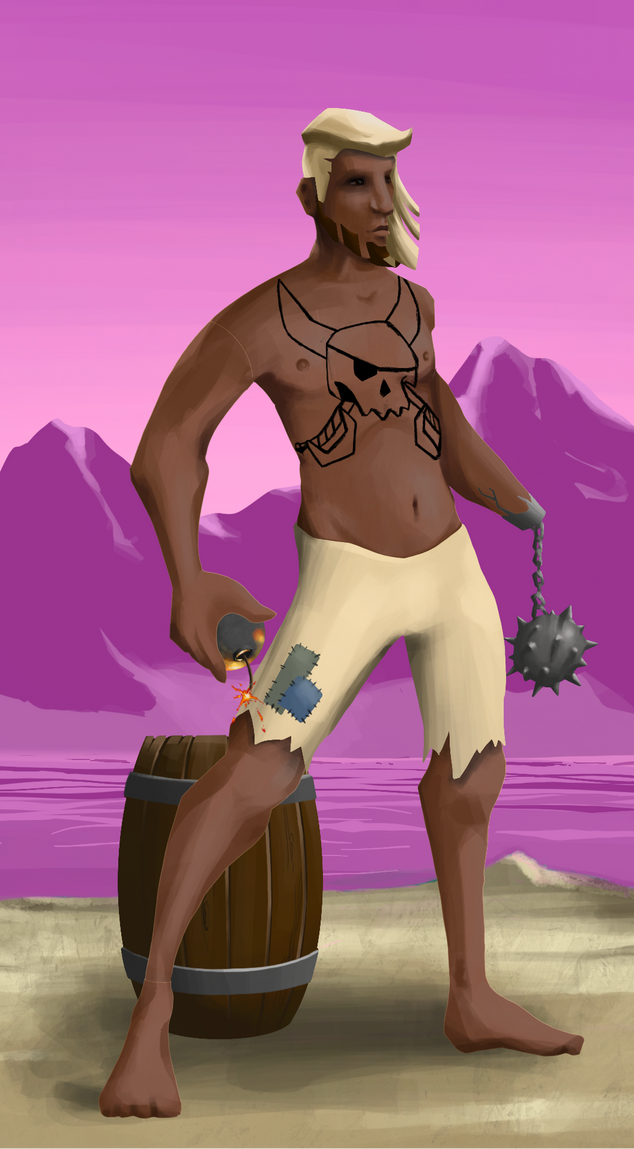 AlgoSeas Pirate #32713 NFT on Algorand