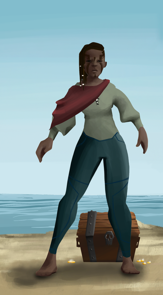 AlgoSeas Pirate #32723 NFT on Algorand