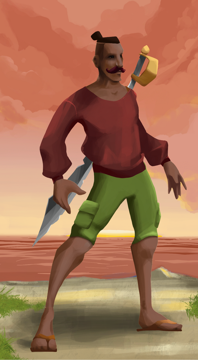 AlgoSeas Pirate #32725 NFT on Algorand