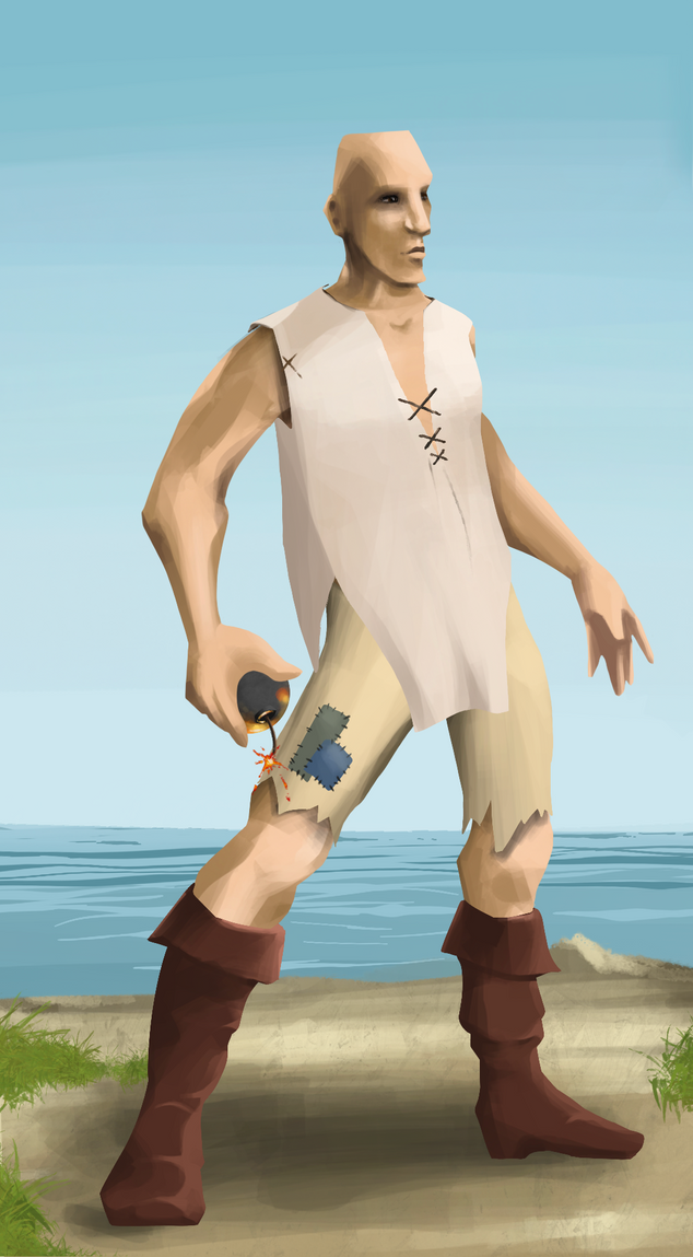 AlgoSeas Pirate #32737 NFT on Algorand