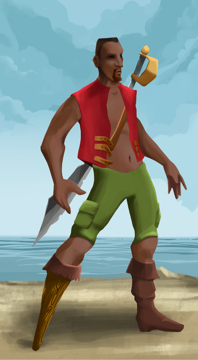 AlgoSeas Pirate #32754 NFT on Algorand