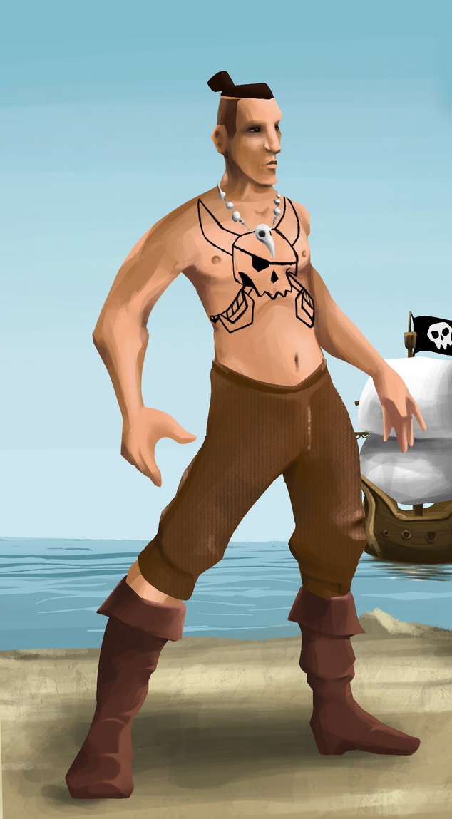 AlgoSeas Pirate #32757 NFT on Algorand